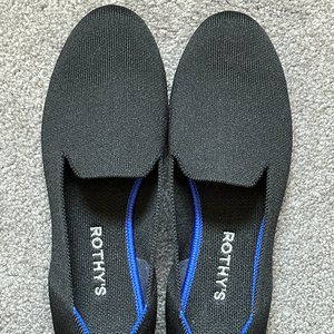 EUC Rothy's Black Loafer Size 8 in box